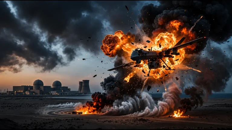 Drone Strike Triggers Fire Near UAE’s Barakah Nuclear Power Plant Amid Rising Gulf Tensions